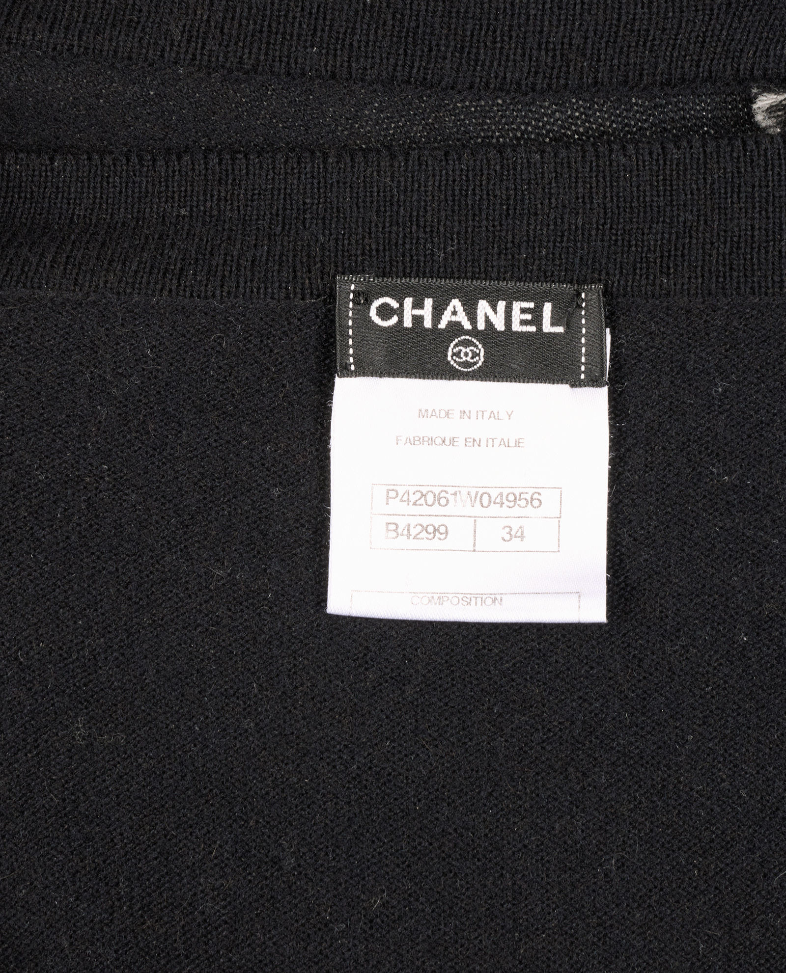 Chanel Pockets Dress, &pound;650, Clothing, Black, Cashmere, Other view