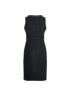 Chanel Tweed Midi Dress, &pound;850, Clothing, Black, Wool, Back view