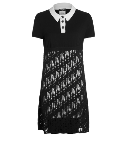 Chanel Polo Collar Dress, front view