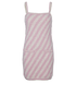 Chanel Striped Mini Dress, front view