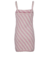 Chanel Striped Mini Dress, back view