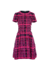 Chanel 2014 Distressed Tweed Dress, front view