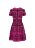 Chanel 2014 Distressed Tweed Dress, back view