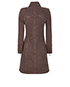 Chanel Brown Dress, back view