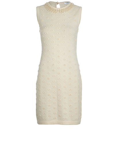 Chanel Pearl Necklace Dress, front view