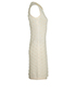 Chanel Pearl Necklace Dress, side view