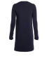 Chanel Trimmed Long Sleeves Dress, back view