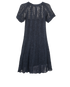 Chanel Knitted Dress With Slip, back view
