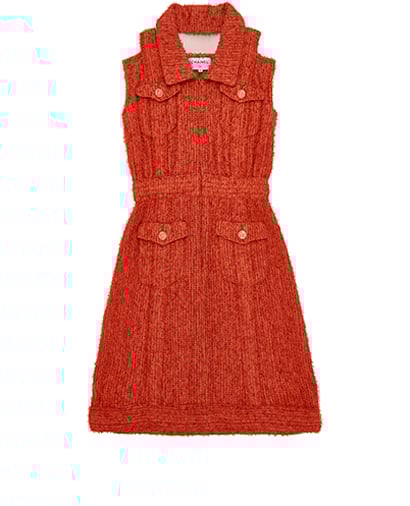 Chanel Tweed Boucle 2017 Cuba Dress, front view