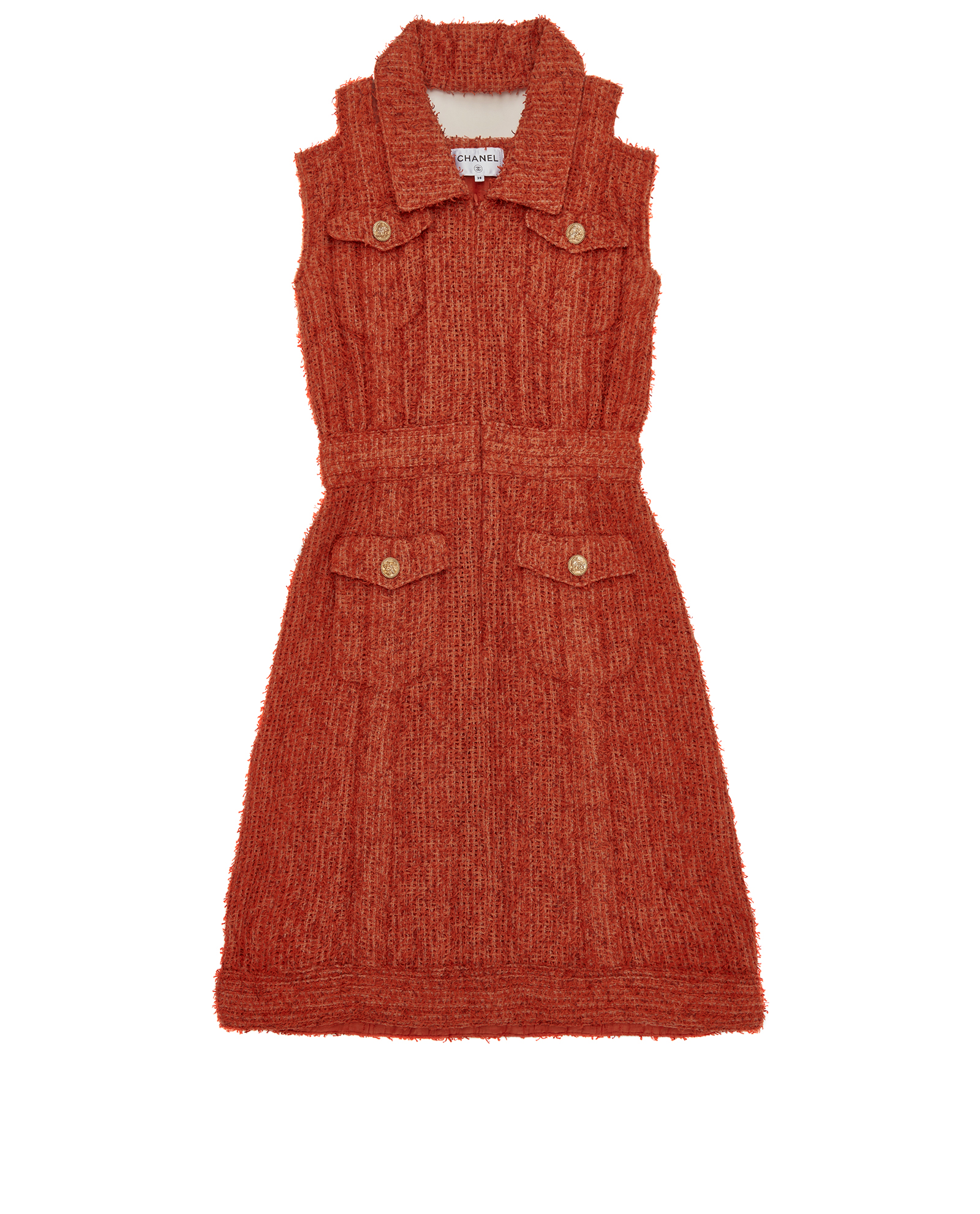 chanel boucle dress