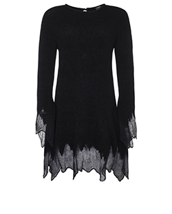 Chanel Knitted Dress, Mohair, black, 10, 3*