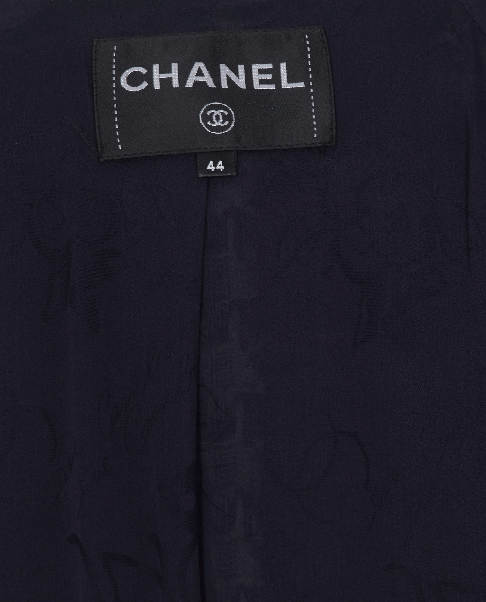 Chanel Tweed Dress, &pound;750, Clothing, Blue/Cream, Cotton, Other view