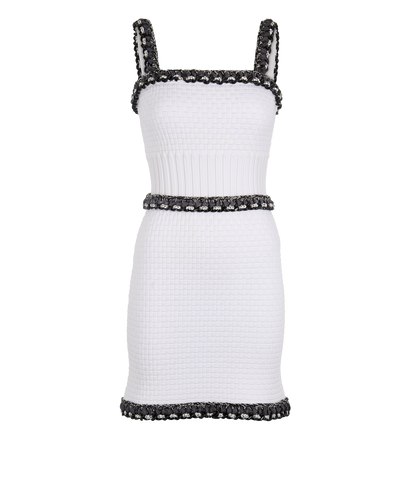 Chanel 14P Belted Sleeveless Dress, front view