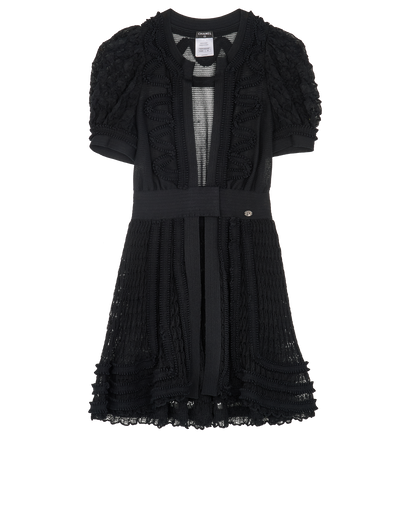 Chanel 10P Knitted Mini Dress, front view