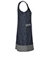 Chanel Sleeveless Tweed Over the Knee Dress, side view