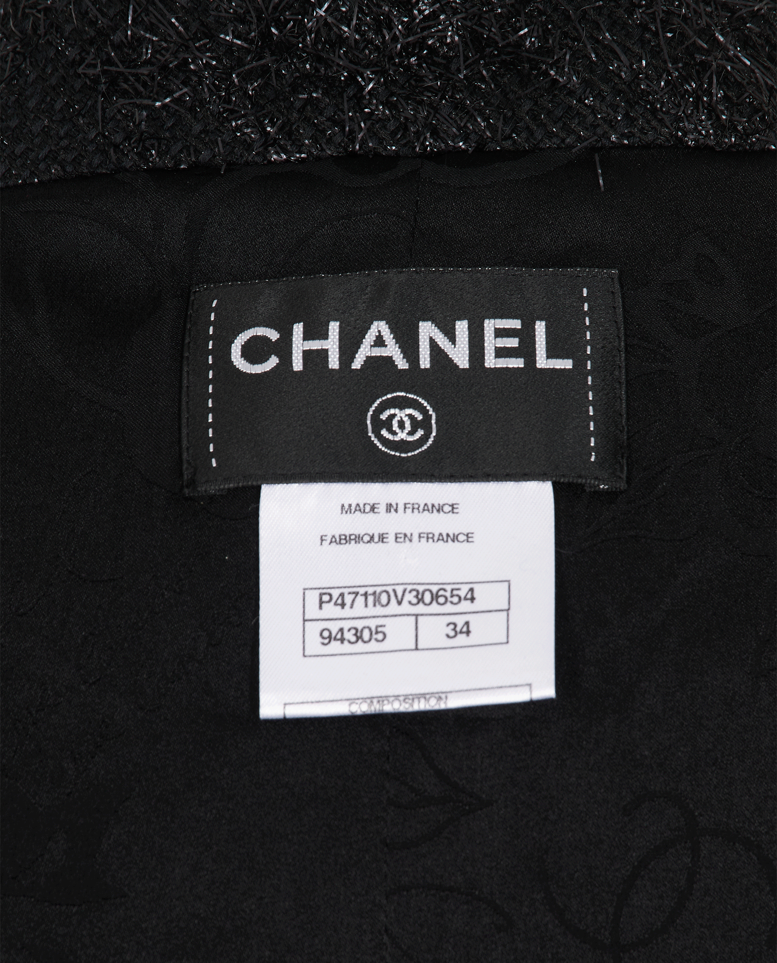 Chanel Zipped Midi Dress, &pound;695, Clothing, Black, Cotton, Other view