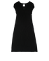 Chanel Pleated Knit Midi Dress, front view