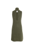 Chanel Ribbed Sleeveless Dress, front view