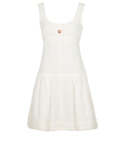 Chanel 2017 Fantasy Tweed Mini Dress, front view