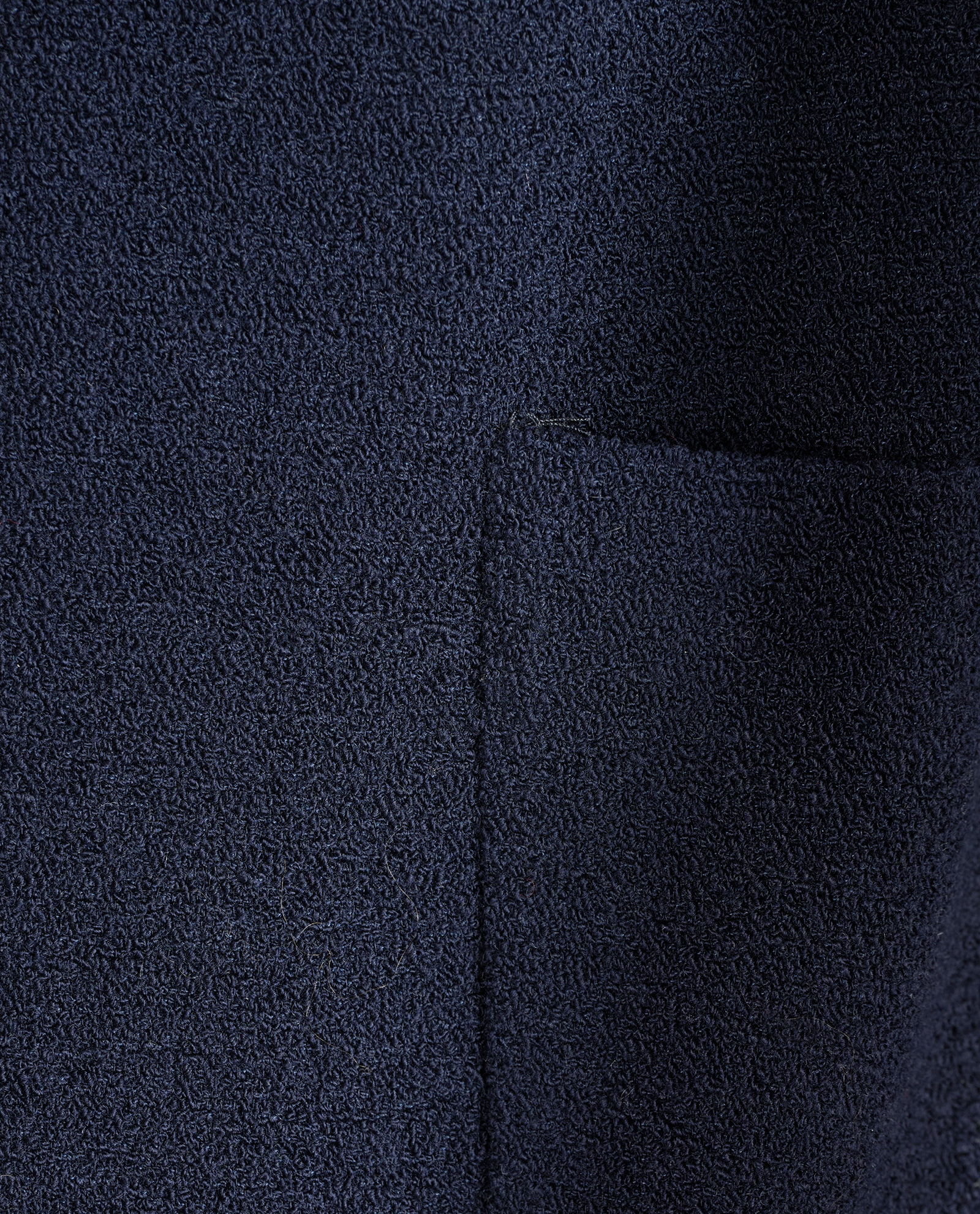 Chanel Boucle Dress, &pound;595, Clothing, Navy, Wool, Other view