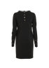 Chanel Structured Dress, &pound;495, Clothing, Black, Viscose, Back view