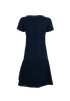 Chanel Button Dress, &pound;450, Clothing, Navy, Silk, Back view