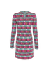 Chanel Colour Block Dress, &pound;595, Clothing, Beige/Black/Blue/Bronze/Brown/Burgundy/Copper/Cream/Gold/Green/Grey/Khaki/Light Blue/Navy/Orange/Pearl/Pink/Purple/Red/Rose Gold/Silver/Tan/Taupe/White/Yellow, Alpaca Wool/Wool, Back view