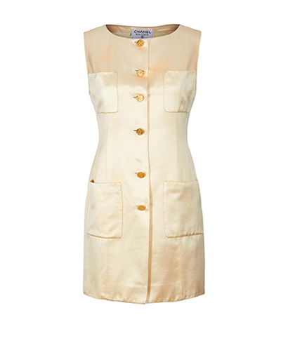 Chanel Cream Dress, front view
