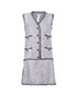 Chanel Tweed Sleeveless Dress, front view