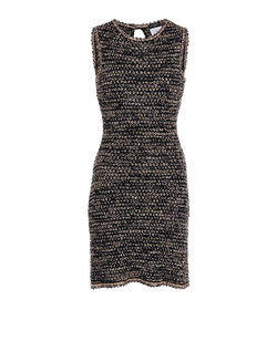 Chanel CC Knitted Sleeveless Dress - Size Womens 8
