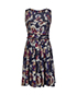 Chanel Floral Belted Dress, front view