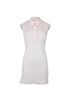 Chanel CC Sequins Tweed Dress, £495, Clothing, Cream/Pink, Cotton/Nylon, Front view