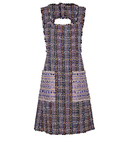 Chanel Sleeveless Pocket Dress, Boucle, Multi, Cotton, SZ 6, 3*