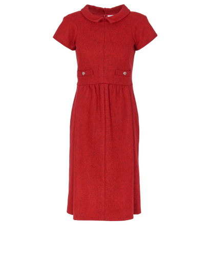 Chanel Collared Midi Dress, front view