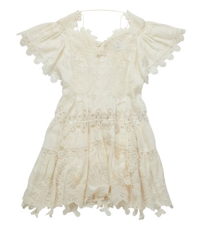 Chloe Crochet Details Dress, front view