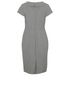 Christian Dior Midi Houndstooth Dress, back view