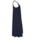 Comme De Garcons Sleeveless Pleated Dress, side view