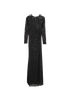 Self-Portrait Laced & Embellished Dress, &pound;110, Clothing, Black, Polyester, Front view