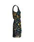 Diane Von Furstenberg Leaf Print Dress, side view