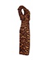 Diane Von Furstenberg Leopard Print Dress, side view