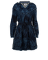 Christian Dior Denim Belted Dress, front view
