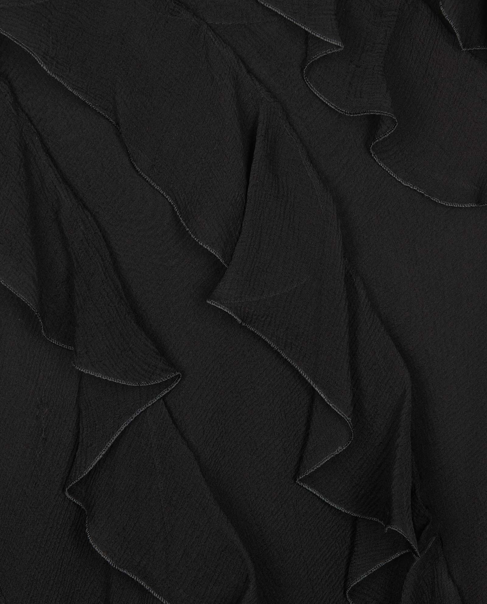 Christian Dior Ruffles Sleeveless Dress, &pound;550, Clothing, Black, Silk, Other view