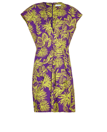 Christian Dior Midi Floral Dress, front view