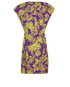 Christian Dior Midi Floral Dress, back view