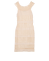 Christian Dior Lace Trimmed Dress, back view