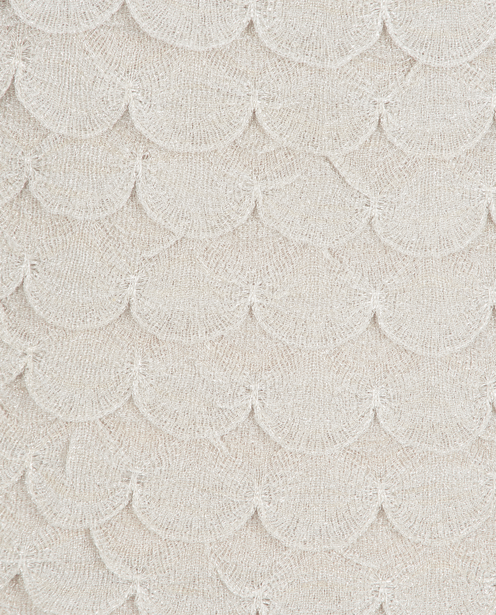 Christian Dior Scallop Effect Dress, &pound;350, Clothing, Grey, Polyester (Polymer), Other view