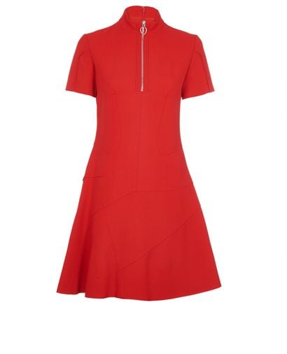 Christian Dior Skater Dress, &pound;250, Clothing, Red, Acetate, Front view