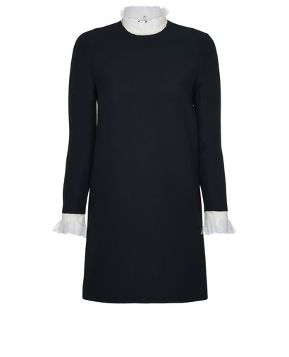 Christian Dior Lace Collar Dress, front view