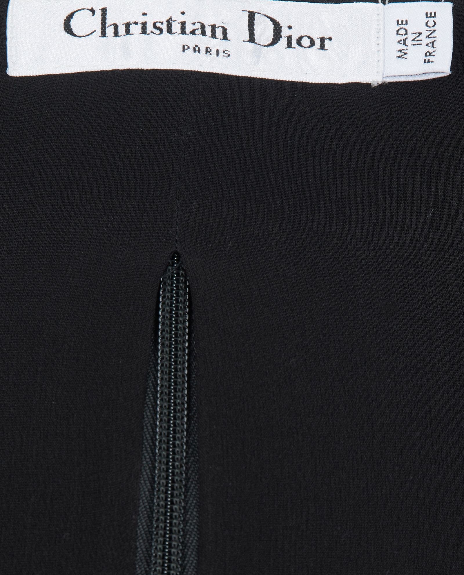 Christian Dior Babydoll Mini Dress, &pound;550, Clothing, Black, Wool, Other view