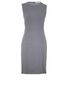 Christian Dior Sleeveless Skater Dress, &pound;195, Clothing, Grey, Wool, Front view